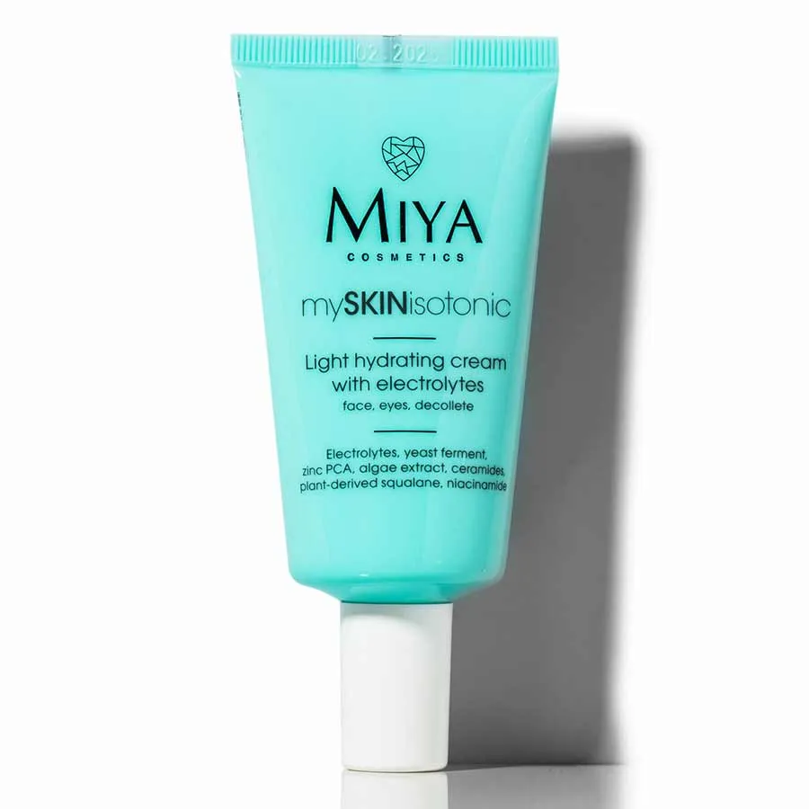 foto crema ligera con electrolitos myskinisotonic miya
